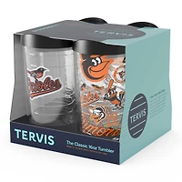 Tervis Baltimore Orioles paquet de quatre 16oz. Ensemble de gobelets classiques
