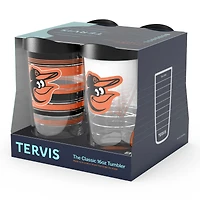 Tervis Baltimore Orioles paquet de quatre 16oz. Ensemble de gobelets classiques