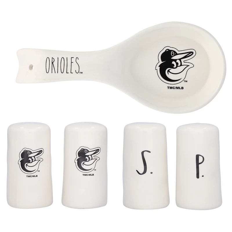 The Memory Company Baltimore Orioles Coffret cadeau de cuisine artisanale 3 pièces