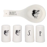 The Memory Company Baltimore Orioles Coffret cadeau de cuisine artisanale 3 pièces