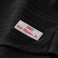 Maillot d'entraînement de frappeur rétro en maille noire Mitchell & Ness Cal Ripken Jr. pour tout-petit, modèle des Orioles Baltimore