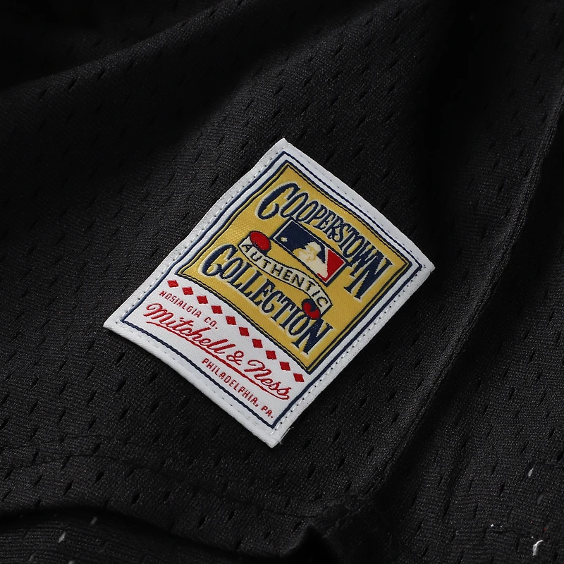 Maillot d'entraînement de frappeur rétro en maille noire Mitchell & Ness Cal Ripken Jr. pour tout-petit, modèle des Orioles Baltimore