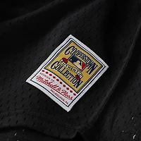 Maillot d'entraînement de frappeur rétro en maille noire Mitchell & Ness Cal Ripken Jr. pour tout-petit, modèle des Orioles Baltimore