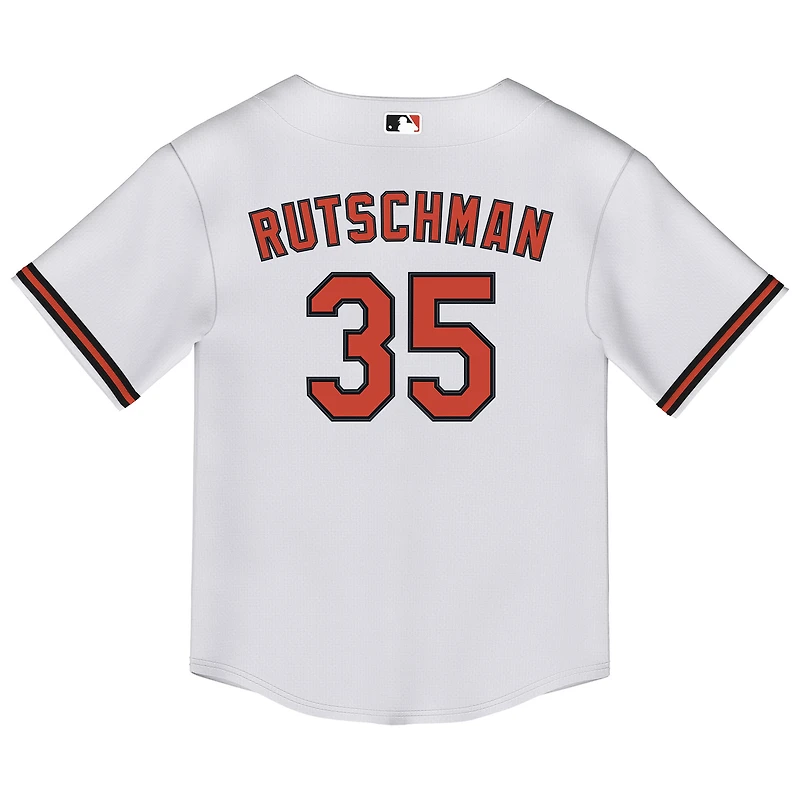 Maillot Nike Adley Rutschman blanc pour enfant à domicile des Orioles de Baltimore