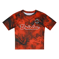 Ensemble t-shirt et short de frappeur champ intérieur orange/noir pour tout-petit des Orioles Baltimore