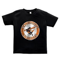 Toddler Soft as a Grape Black/Heather Gray Baltimore Orioles Cooperstown Collection Two-Pack T-Shirt Set