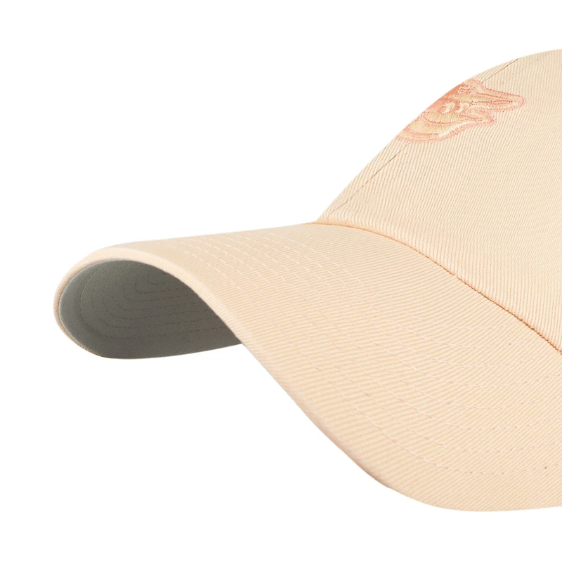 Unisex '47 Orange Baltimore Orioles Pastel Clean Up Adjustable Hat