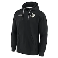 Unisex Fanatics Black Baltimore Orioles Elements Super Soft Fleece Pullover Hoodie