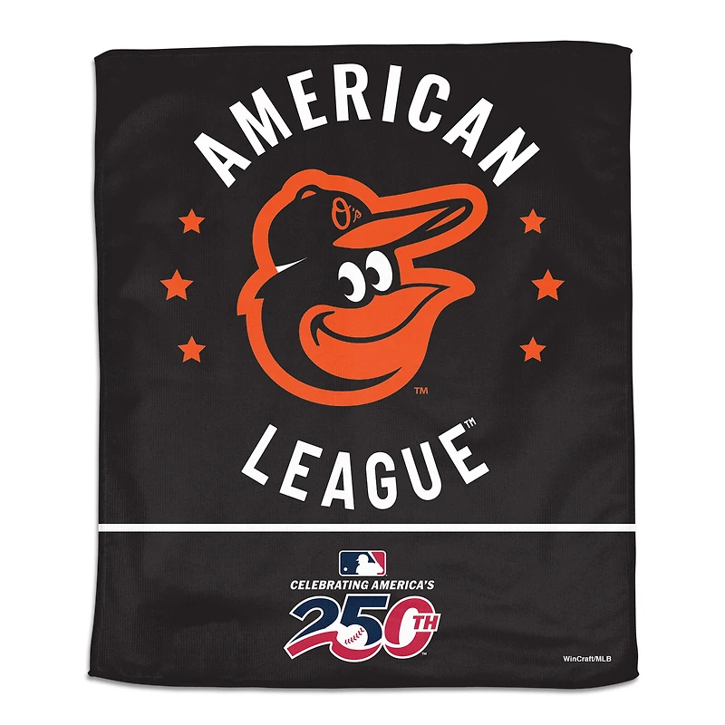 WinCraft Baltimore Orioles 15" x 18" America 250 Rally Towel