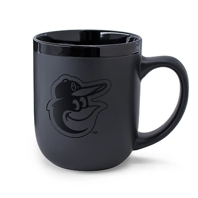 WinCraft Baltimore Orioles 17oz. Black Tonal Ceramic Mug