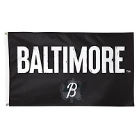 WinCraft Baltimore Orioles 2023 City Connect Drapeau de luxe unilatéral 3 pi x 5 pi