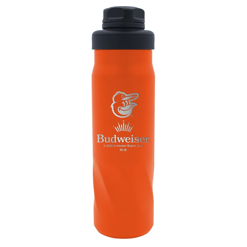 WinCraft Baltimore Orioles 2024 MLB x Budweiser 20oz. Morgane Bouteille d'eau