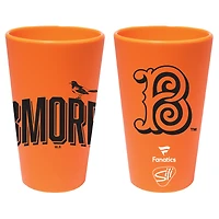 Verre à pinte en silicone WinCraft Baltimore Orioles 2026 City Connect 473 ml (16 oz).