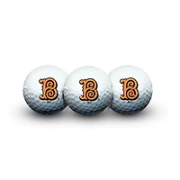Ensemble de 3 balles de golf WinCraft Baltimore Orioles 2026 City Connect