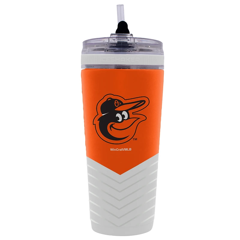 Bouteille à glace WinCraft Baltimore Orioles 4D Flex Ice de 770 ml (26 oz)