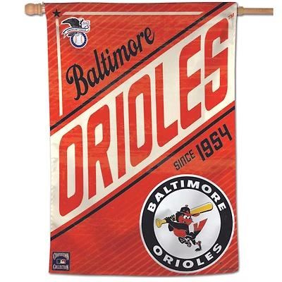 Bannière verticale simple face WinCraft Baltimore Orioles 28" x 40" Depuis 1954