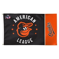 Drapeau de luxe WinCraft Baltimore Orioles 3' x 5' à une face America 250