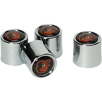 WinCraft Baltimore Orioles, paquet de 4 couvercles de tige de valve