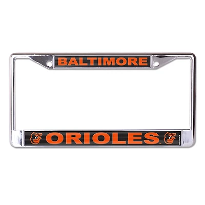 WinCraft Baltimore Orioles Secondary Logo S/L Metal License Plate Frame