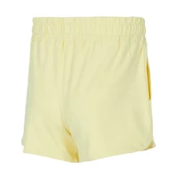 Ensemble haut à manches longues et short Elevation Tri-Blend pour femme Concepts Sport Yellow Baltimore Orioles