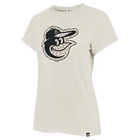 T-shirt Panthera Frankie des Orioles de Baltimore '47 Oatmeal pour femmes