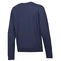 Women's Champion  Navy Baltimore Orioles Americana Fleece Crewneck Sweatshirt