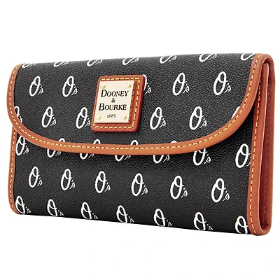 Women's Dooney & Bourke Baltimore Orioles Team Color Continental Clutch