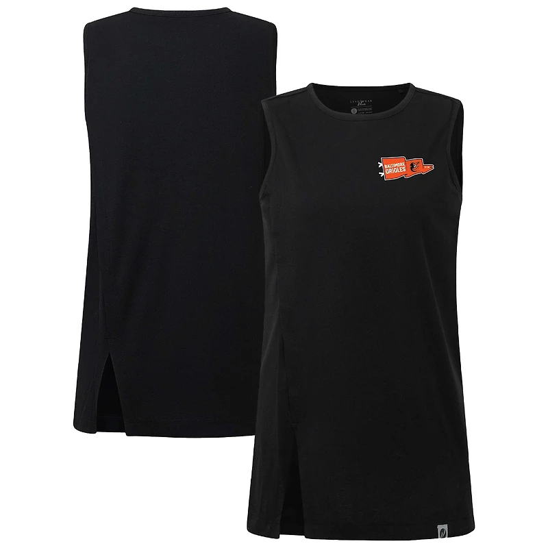 Débardeur noir Influx Rafters des Orioles de Baltimore pour femme Levelwear
