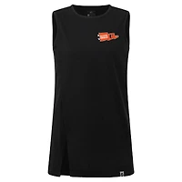 Women's Levelwear  Black Baltimore Orioles Influx Rafters Tank Top