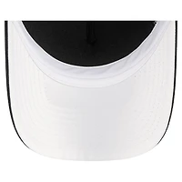 Casquette ajustable New Era noire métallisée 9FORTY pour femme, motif Baltimore Orioles