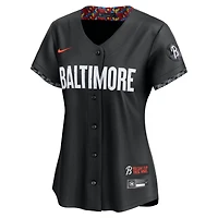 Women's Nike Adley Rutschman Black Baltimore Orioles City Connect Limited Jersey