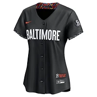 Women's Nike Adley Rutschman Black Baltimore Orioles City Connect Limited Player Jersey