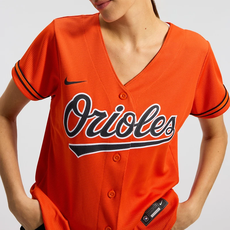 Women's Nike Adley Rutschman Orange Baltimore Orioles Alternate Replica Player Jersey