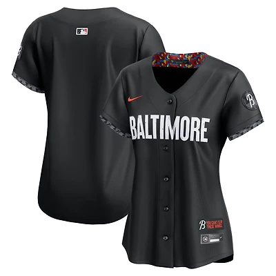 Women's Nike Black Baltimore Orioles City Connect Limited Jersey