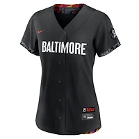 Women's Nike Cedric Mullins Black Baltimore Orioles City Connect Replica Player Jersey