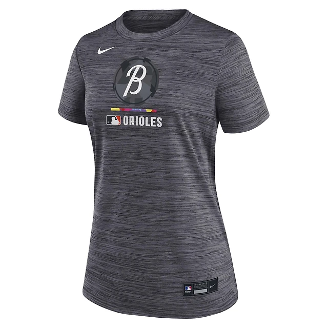 Nike Women's Nike Charcoal Baltimore Orioles Authentic Collection