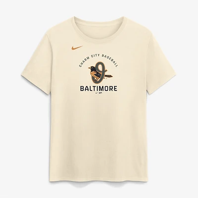 Women's Nike Cream Baltimore Orioles 2026 City Connect Arch T-Shirt