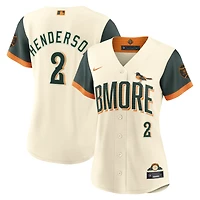 Women's Nike Gunnar Henderson Cream Baltimore Orioles 2026 City Connect Stadium Jersey