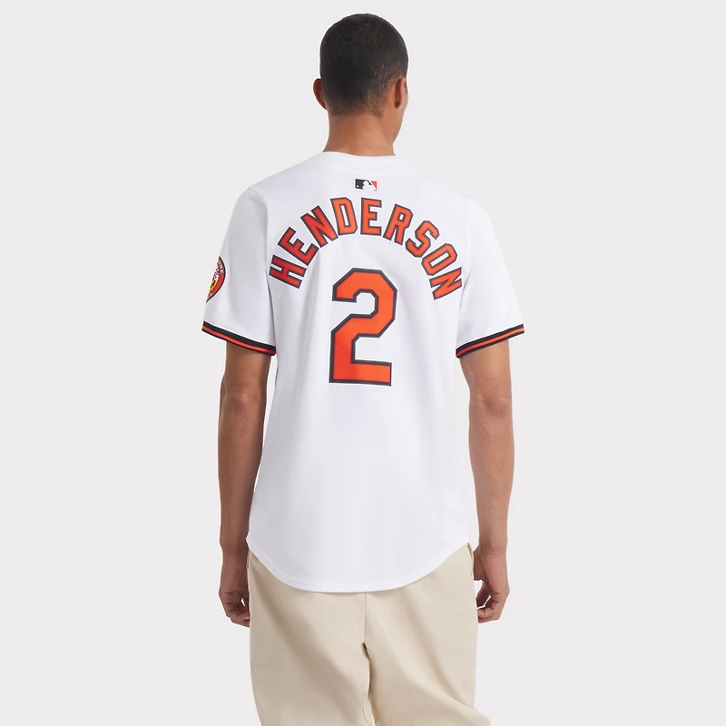 Women's Nike Gunnar Henderson White Baltimore Orioles Home Limited Player Jersey