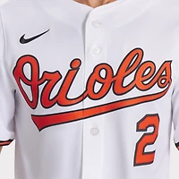 Maillot de joueur à domicile Nike Gunnar Henderson pour femme, blanc, Baltimore Orioles, édition limitée