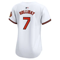 maillot Nike Jackson Holliday pour femme, blanc, Baltimore Orioles, de joueur limité à domicile