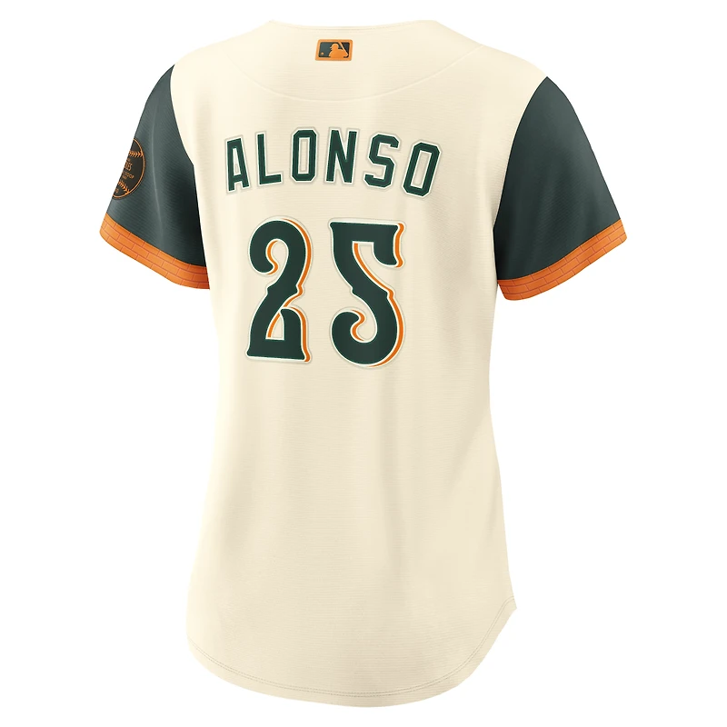Women's Nike Pete Alonso Cream Baltimore Orioles 2026 City Connect Stadium Jersey