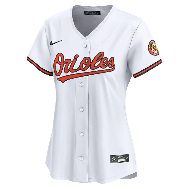 Maillot Nike blanc Baltimore Orioles Domicile Limited pour femme