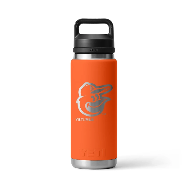 Gourde YETI Baltimore Orioles Rambler Chug de 770 ml (26 oz).