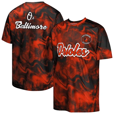 Youth Black/Orange Baltimore Orioles Pinch Hitter T-Shirt