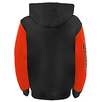 Youth Fanatics Orange/Black Baltimore Orioles Postcard Full-Zip Hoodie Jacket