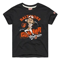 T-shirt en mélange de trois matières, hommage à Gunnar Henderson, joueur des Orioles Baltimore, couleur anthracite.