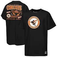Youth Mitchell & Ness  Black Baltimore Orioles Cooperstown Concession T-Shirt