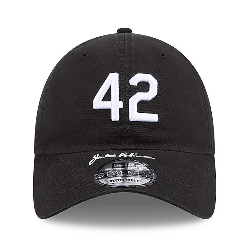 Casquette ajustable New Era noire Baltimore Orioles 2026 Jackie Robinson Day 9TWENTY pour jeunes