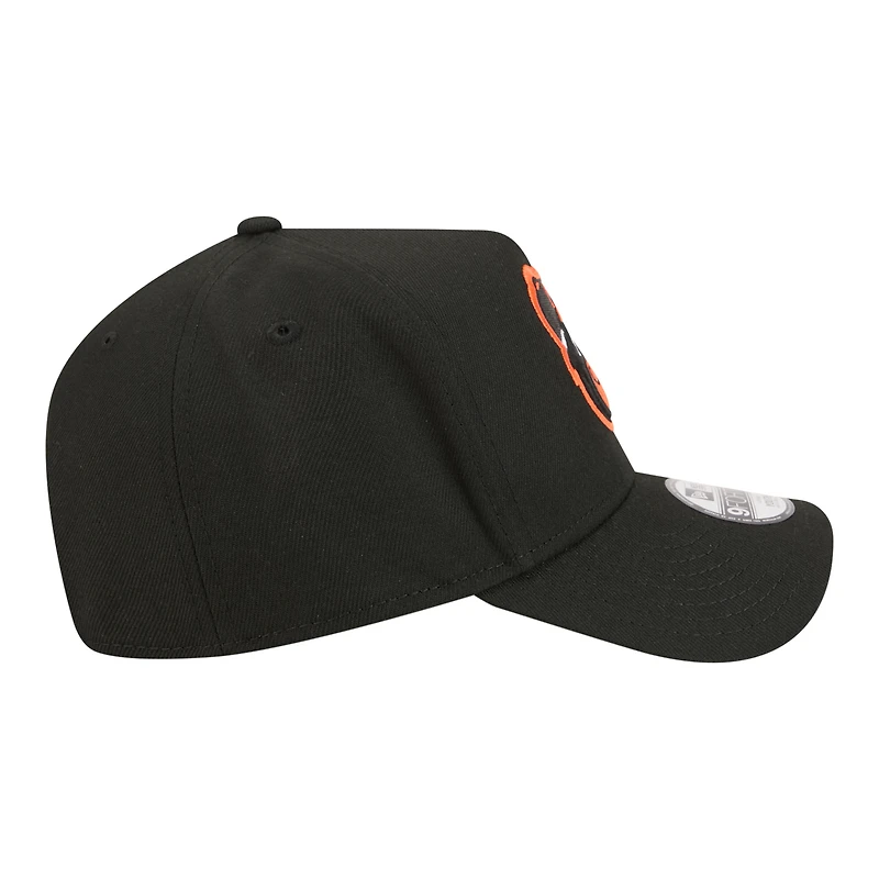Youth New Era Black Baltimore Orioles 9FORTY A-Frame Adjustable Hat